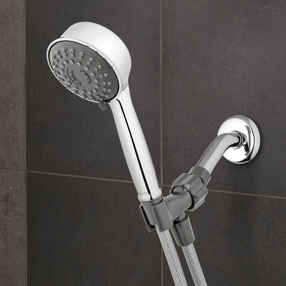 NEW Waterpik 6-Mode PowerPulse Massage Hand Held Shower Head, Chrome